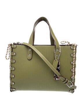 [Coachtopia] Medium Relaceable Tote In Olive Green